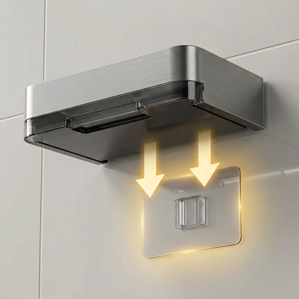 Edelstahl Seifenschale