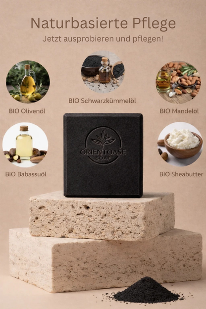 SCHWARZKÜMMEL & SIDR HAARSEIFE