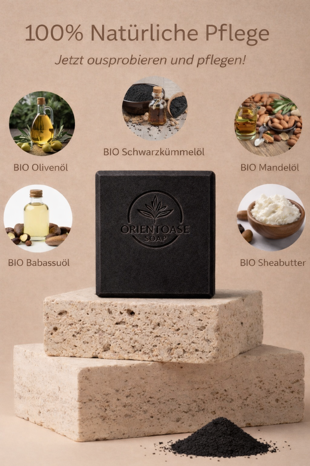 SCHWARZKÜMMEL & SIDR HAARSEIFE