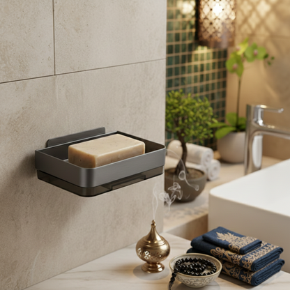 Edelstahl Seifenschale