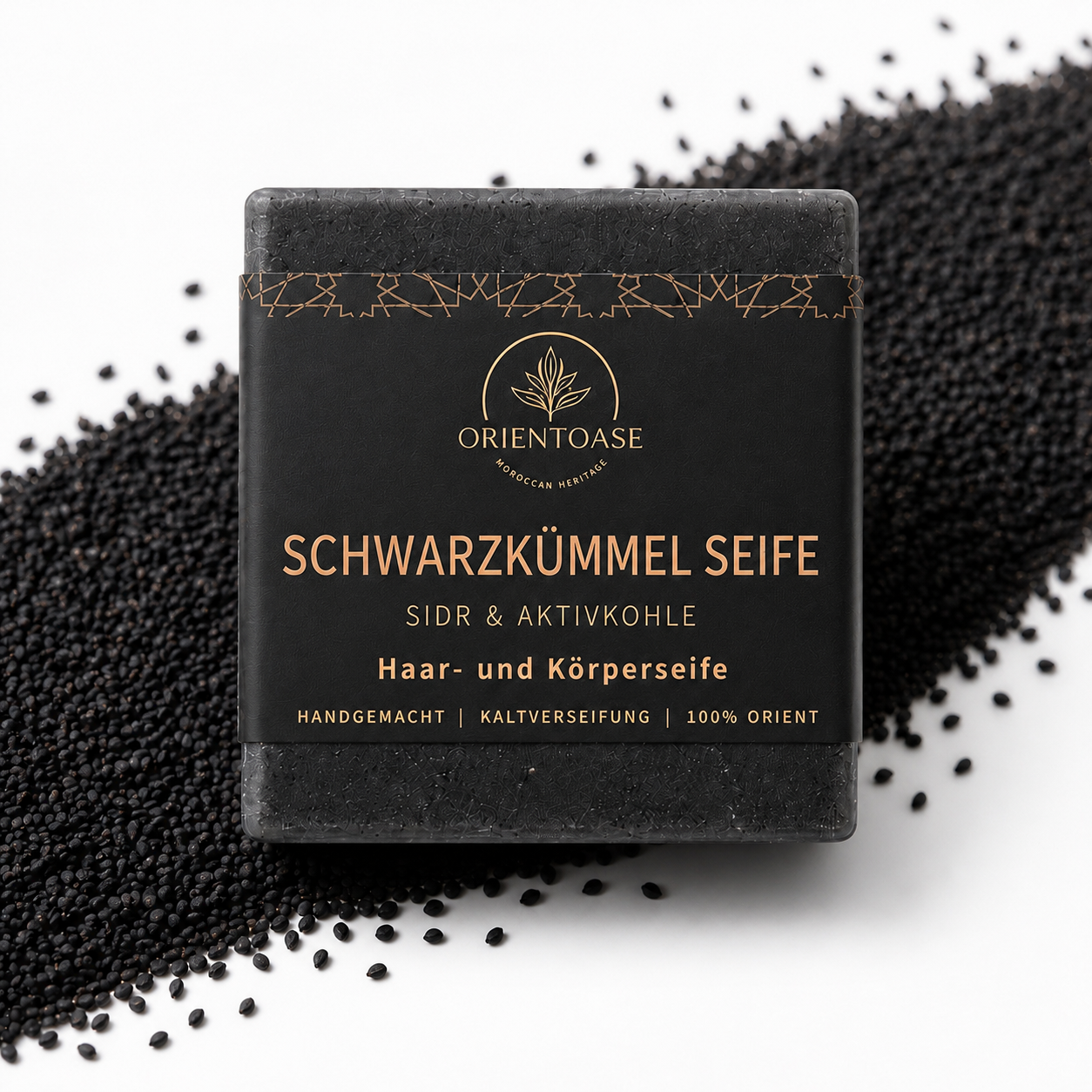 SCHWARZKÜMMEL & SIDR HAARSEIFE