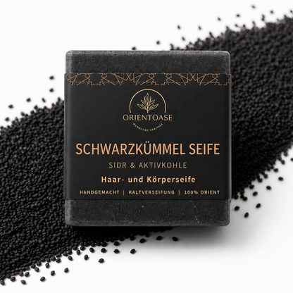 SCHWARZKÜMMEL & SIDR HAARSEIFE