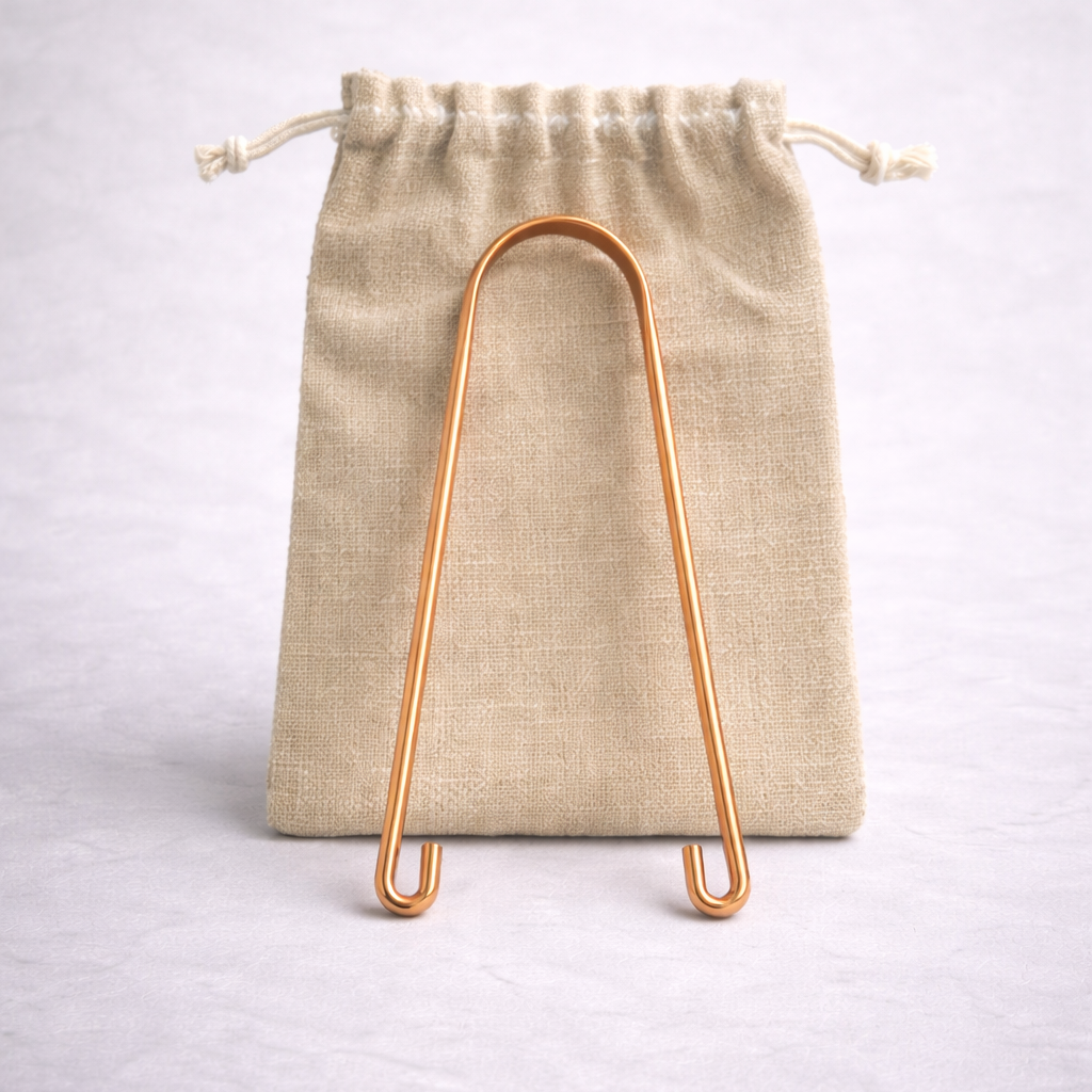 Kupfer Zungenschaber